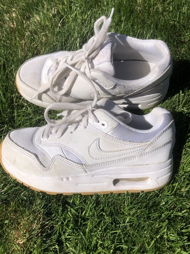 non leather white trainers