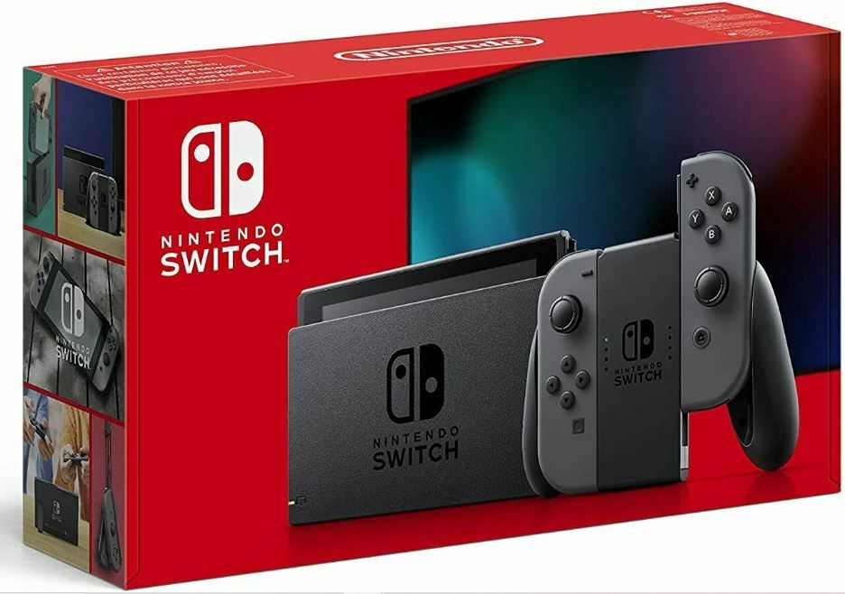BRAND NEW Nintendo Switch (Improved Battery) Consoles Grey Neon Others - Main Image