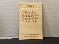 Vtg 1985 XETEC GRAPHIX AT printer interface manual for ATARI COMPUTERS