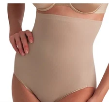 NAOMI & NICOLE UNBELIEVEABLE COMFORT HI-WAIST BRIEF SIZE MED STYLE 775 NEW/TAG