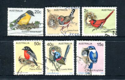 1979 Australian Birds - Complete Set of Used Stamps | eBay Australia