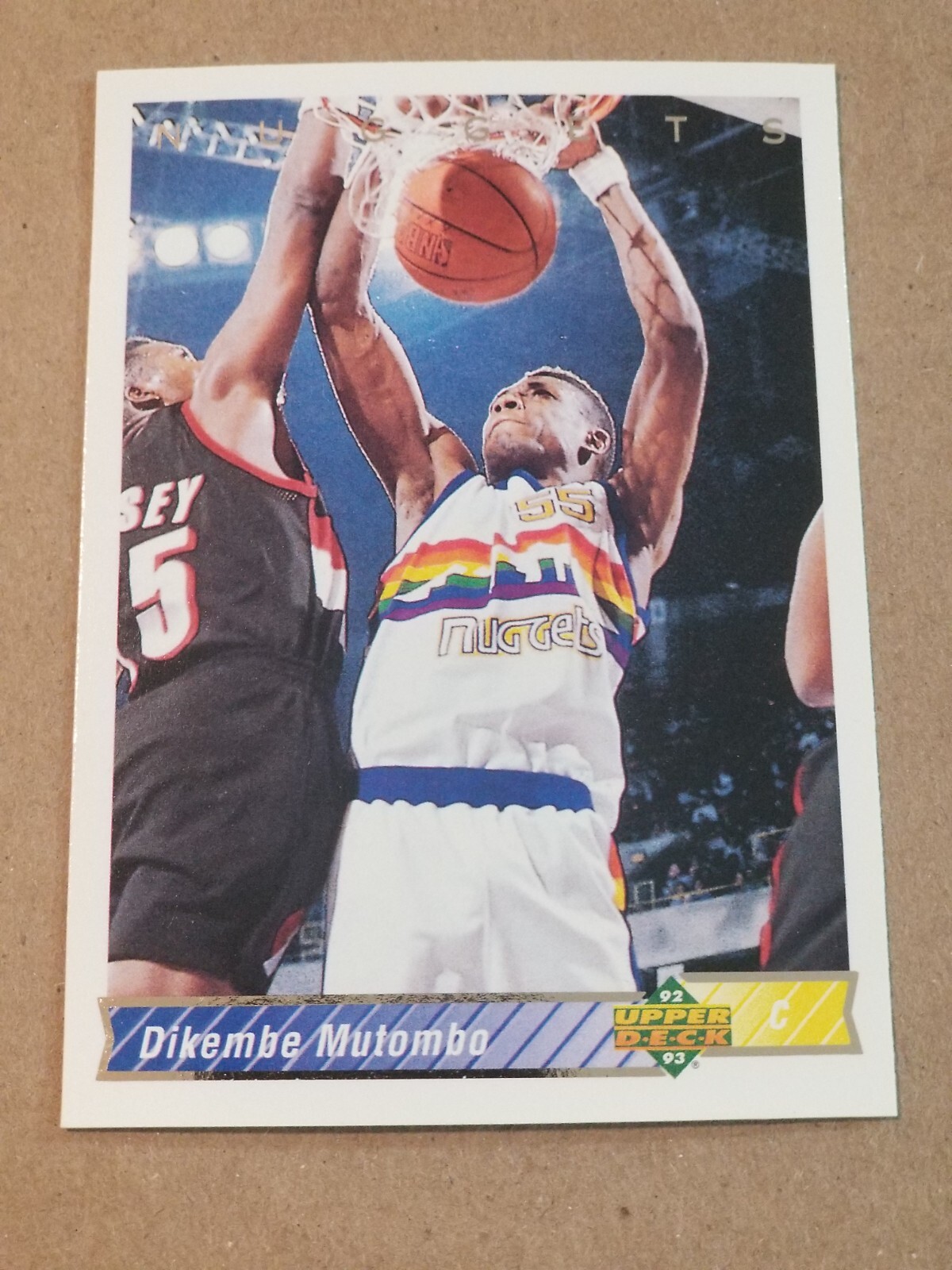 Dikembe Mutombo #255 Basketball Cards 1992 Upper Deck trading card — raw and PSA graded price guide