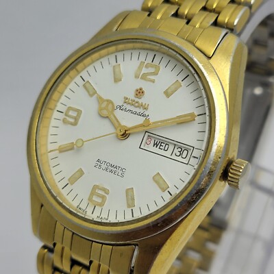 Titoni Airmaster 359 Automatic Day/Date 2836-2 Vintage Men's Watch