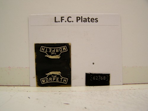 LFC LNER/BR No 62768 The Morpeth Namensschilder | Zustand: New