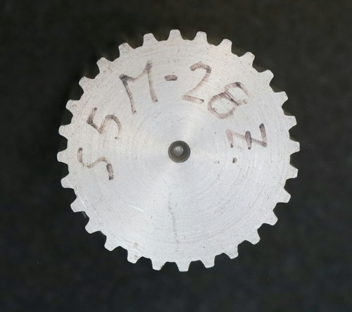 Aluminium Zahnwelle Toothed shaft S5M-28 Profil: S5M 28 Zähne GL-verzahnt 59,4mm - Picture 2 of 8
