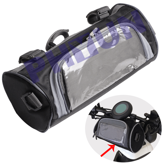 Motorcycle Windshield Bag Electric Car Handlebar Fork Luggage Storage