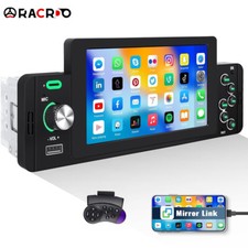 5 Zoll 1 DIN Autoradio Touch Screen Mirror Link Bluetooth USB MP5 Player Navi TF