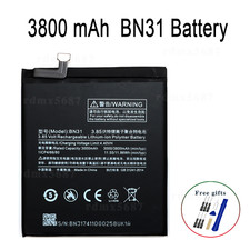 Replacement Xiaomi Redmi Note 5A Pro Prime BN31 Battery Tools USA