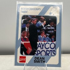 1989 DEAN SMITH Coca Cola Collegiate Collection #3 (1645)