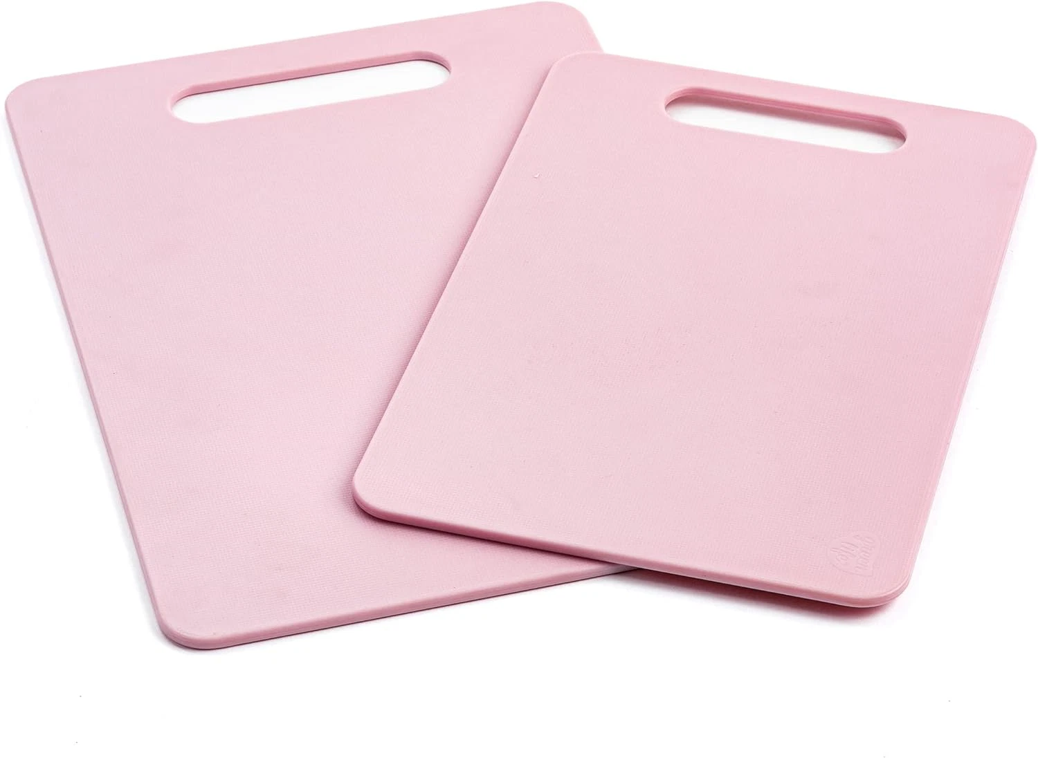 2 Piece Cutting Board Kitchen Set, Dishwasher Safe, Extra Durable, Soft Pink