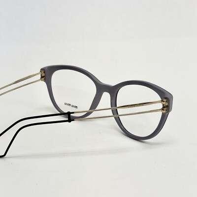 MIU MIU 03P MU03PV Lilac Violet Gold Wire Eyeglasses Optical  display picture 1