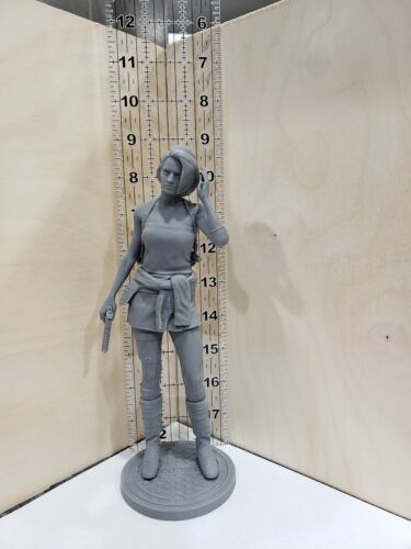 Jill Valentine Statue - Resident Evil 3 3D model 3D printable