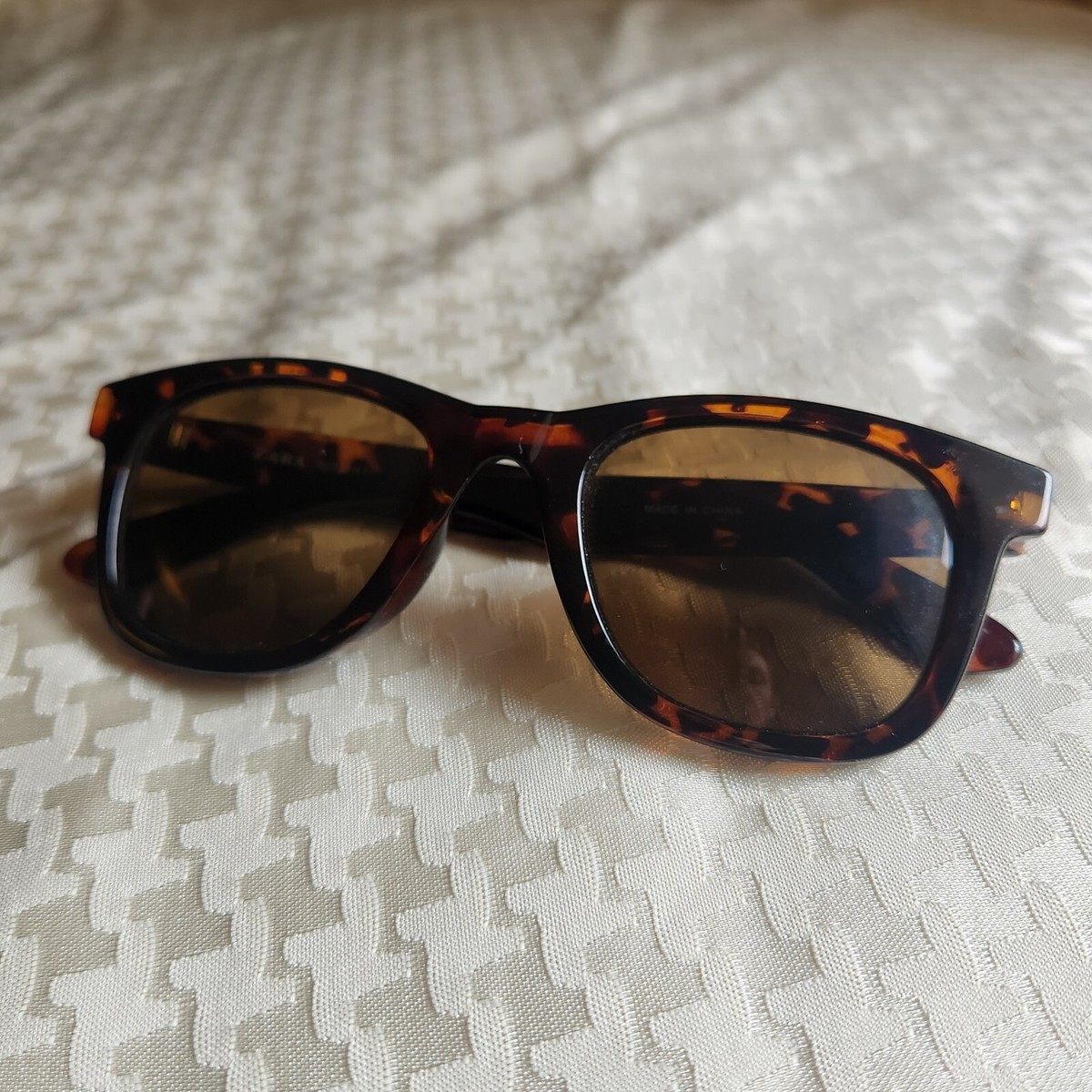 Zara Squared Sunglasses Tortoise Brown Black 02727/521/700