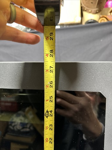Wandhalterung Elektro-/Datenschrank mit getönter Glasfront. Kombischloss & Temp. - Bild 11 von 15