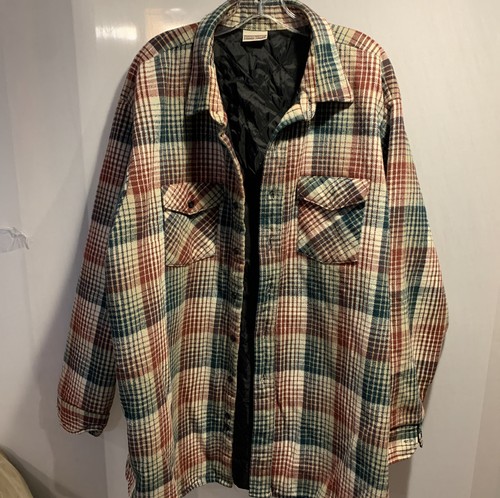 FIELD AND STREAM MENS INSULATED FLANNEL 