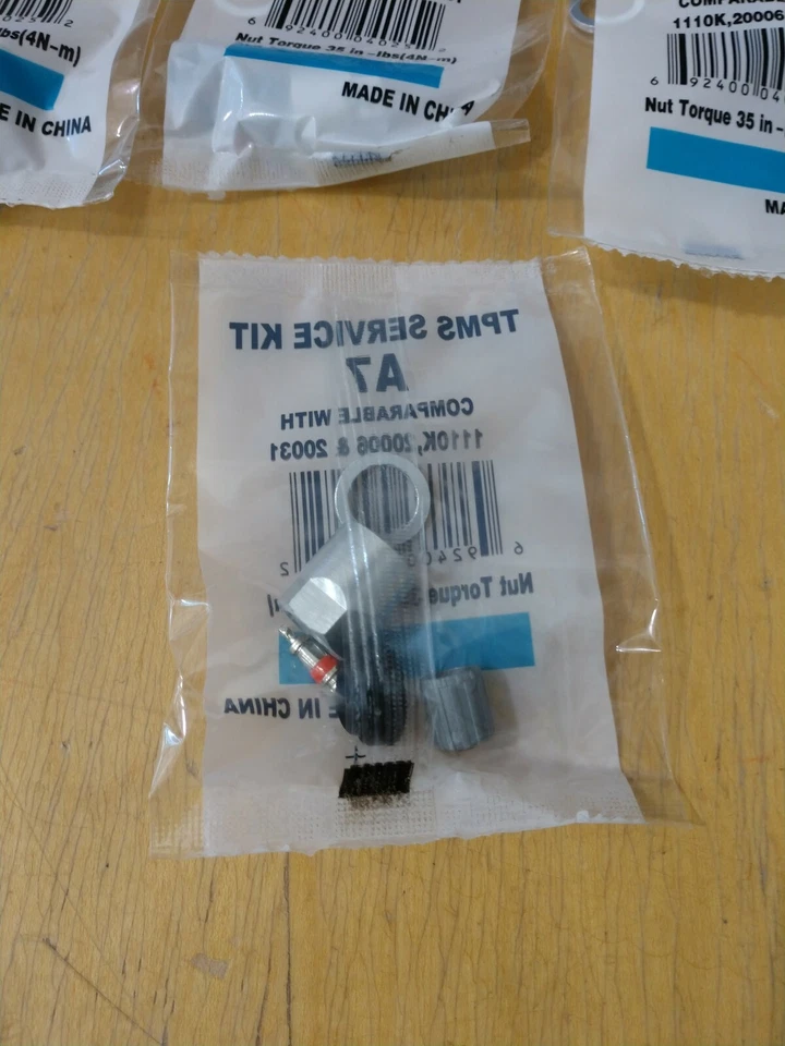 TIRE PRESSURE SENSOR REBUILD TPMS TPS A7 SERVICE PACK KIT 1110K 20006 20031 - Image 2 of 3