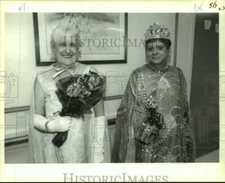 1994 Press Photo Queen And King Of Maison Orleans II Mardi Gras Ball - nob73977