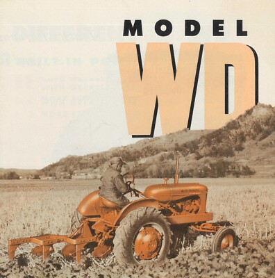 Allis Chalmers Presenting Dynamic WD AC Tractor Brochure Wide