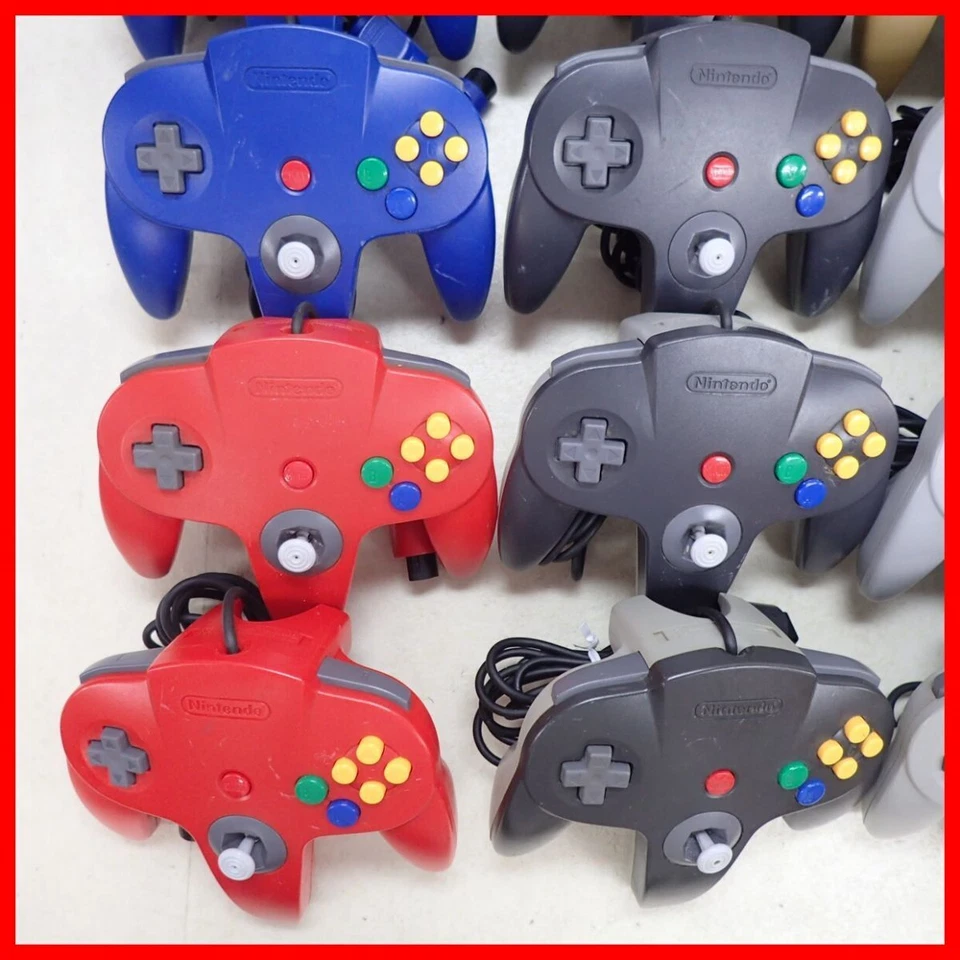 Lot of 20 Nintendo 64 N64 Controller Official Tested Random Color Used 1day/F/S - Image 3 of 4