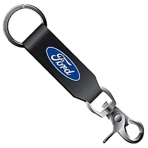Brand New Ford Elite Logo Car Truck SUV House Leather Key Chain Keychain Foto 2 de 2