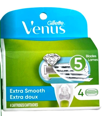 GILLETTE VENUS EMBRACE Women's Razor Refills ( 4 cartridges / box )