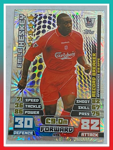 14/15 Topps Match Attax Premier League Sammelkarten - Rekordbrecher - Bild 189 von 364