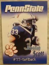 2007 Penn State - Second Mile (Police) Card - Football - Austin Scott