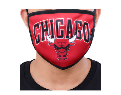 Pro Standard NBA Chicago Bulls Face Covering Mask - 2 Pack One Size