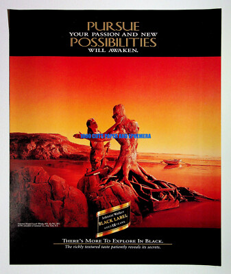 Johnnie Walker Whiskey Whisky 1995 Trade Print Magazine Ad Alcohol Poster ADVERT