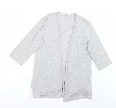 George Damen grau V-Ausschnitt Acrylmischung Cardigan Größe 14