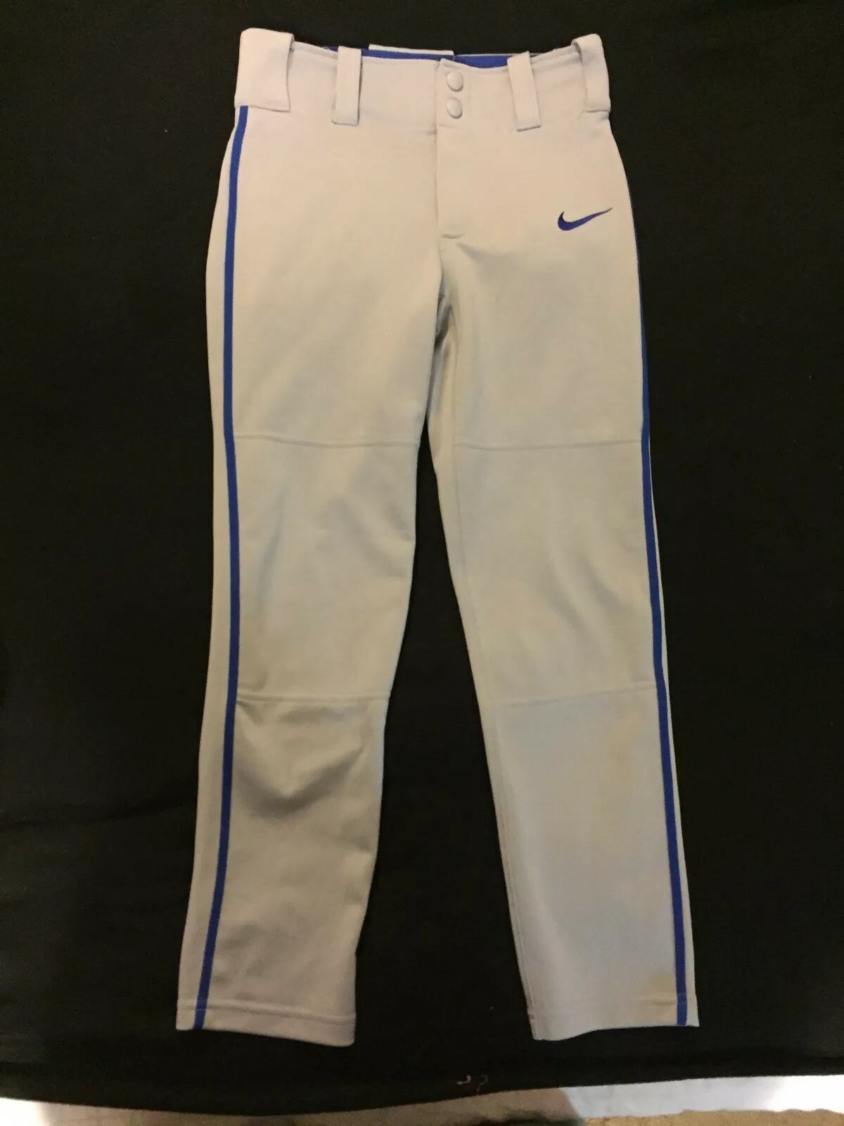 Nike Youth S Grey w/ Blue Pin Stripe Baseball Pant RN 56323!!! eBay