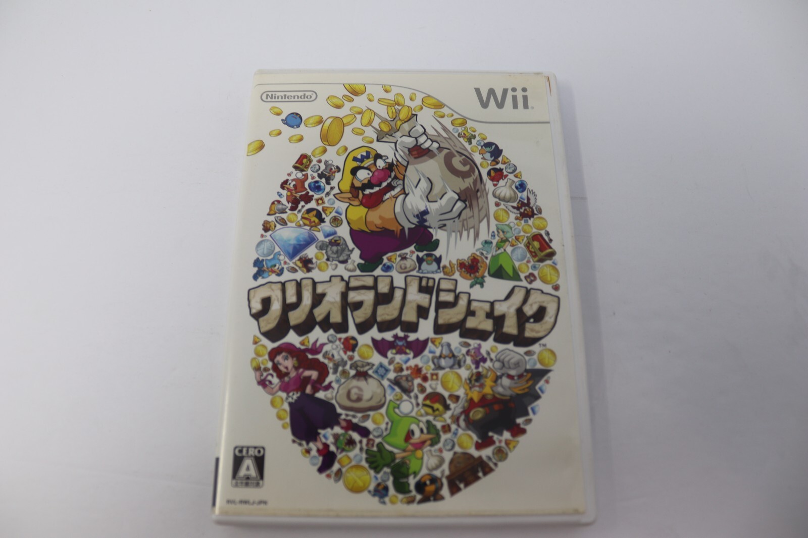 Wario Land Shake It! Nintendo Wii Japanese Video Game in Box Tested
