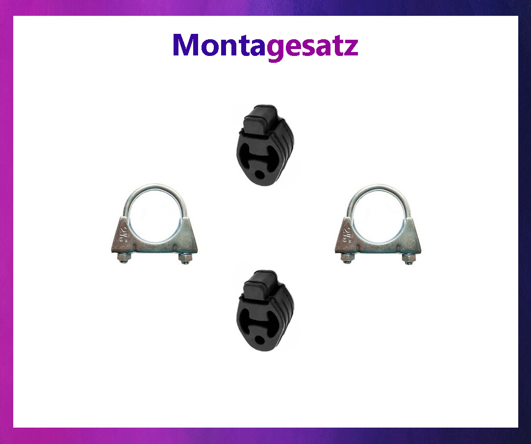 Polmo Auspuff Mitteltopf Für Nissan Note 1.4 - Schalldämpfersatz E11 2009-2013