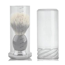 Shaving Brush Travel Case Lightweight Tube for Birthday Festival Men