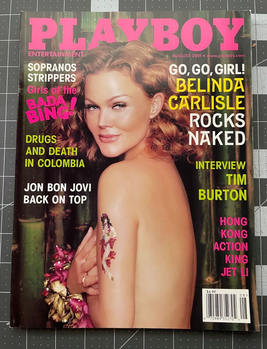 Belinda Carlisle Playboy Magazine August 2001 Jon Bon Jovi