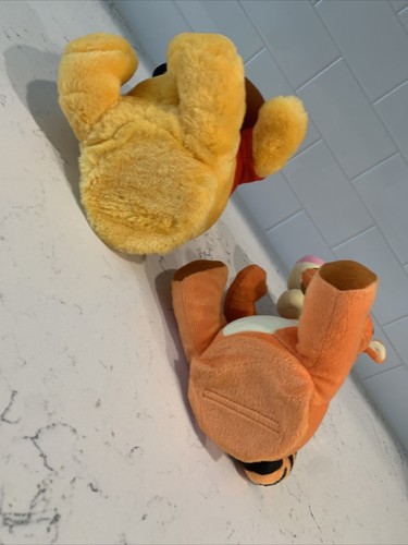 Mattel Disney Winnie the Pooh TIGGER Talking Interactive Toy Pre-Owned 1999 Vtg - Picture 9 of 11