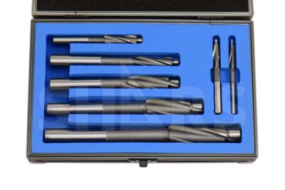 Shars M3 - M12 7 PCS 3 Flute HSS Solid Cap Screw Counterbore Set New M}