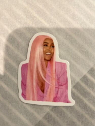 Music sticker small stickers scrapbooking rap doja cat rapper PINK 🙌 - Bild 1 von 1