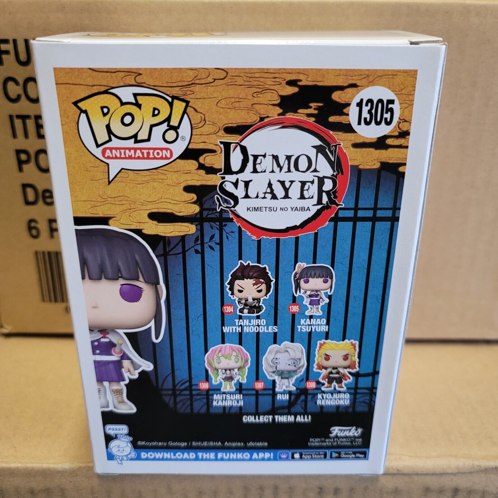 Boneco Funko Pop Demon Slayer Kanao Tsuyuri 1305 Original - Pop Aqui!