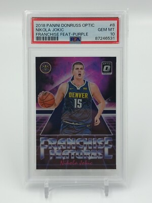 Donruss optic Nikola Jokic /10 PSA10