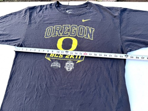 Nike Oregon BCS 2K11 Long Sleeve Shirt Size 2X Green - Picture 7 of 8