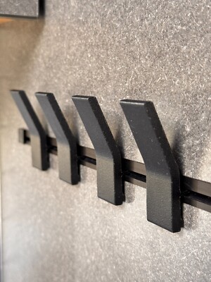 Wandhaken kompatibel mit Hymer & Eriba Hook-In Multifunktionsschiene Wandsystem