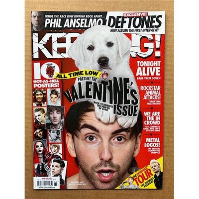 ALL TIME LOW KERRANG NO.1606 MAGAZINE FEBRUARY 13 2016 - ALL TIME LOW Cover with