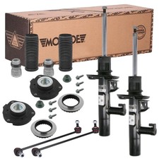 MONROE Stoßdämpfer + Koppelstange Rep-Satz Vorne für VW TIGUAN 5N AUDI