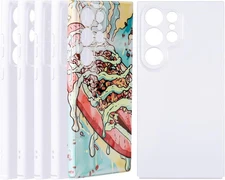 HTVRONT 6PCS Sublimation Phone Case Blanks Bulk For H17 Phone Case Heat Press