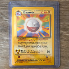 Pokemon TCG Electrode Rare Regular Unlimited English Base Set 21/102 80 HP 1999 on eBay