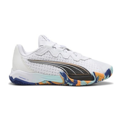 PUMA Nova Elite Lace Up  Mens White Sneakers Casual Shoes 10828402