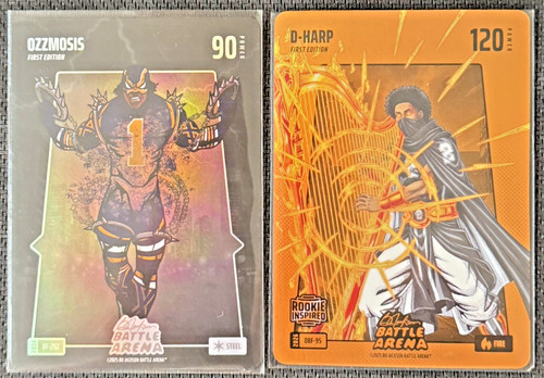 2026 Bo Jackson Battle Arena “D-Harp” Icon Battlefoil Fire Orange Dylan Harper