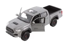 Maisto 2023 Toyota Tacoma TRD PRO  1:27 Pickup Truck Diecast Model GRAY NO BOX