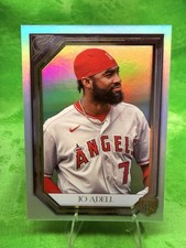Jo Adell RC Rainbow Foil 2021 Topps Gallery #95 Los Angeles Angels Rookie Card
